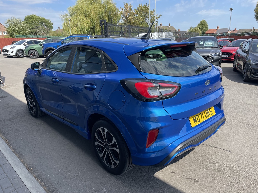 Ford Puma 1.0 Ecoboost Hybrid Mhev St-line Blue #4