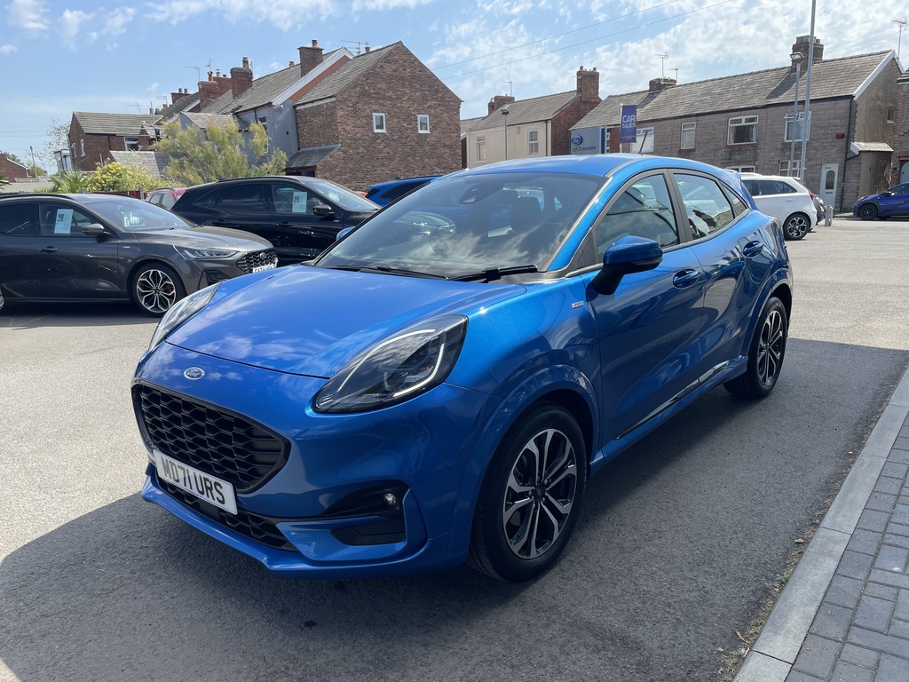 Ford Puma 1.0 Ecoboost Hybrid Mhev St-line Blue #3
