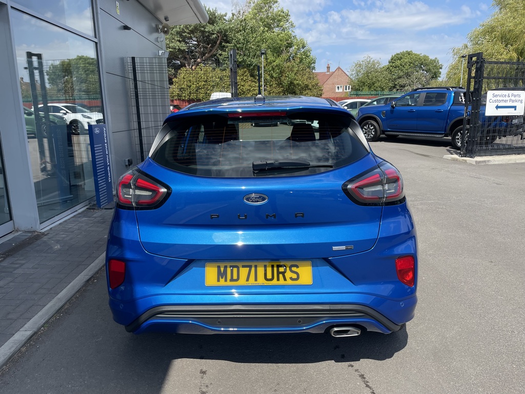 Ford Puma 1.0 Ecoboost Hybrid Mhev St-line Blue #5