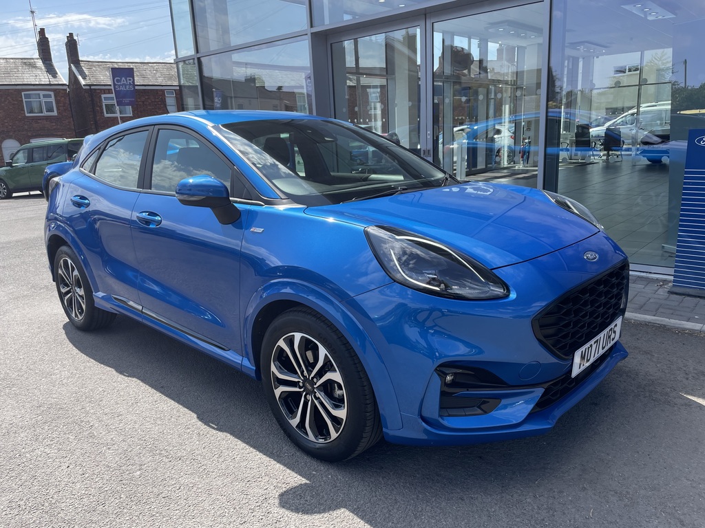 Ford Puma 1.0 Ecoboost Hybrid Mhev St-line Blue