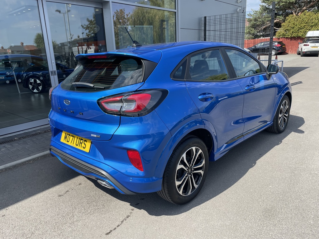 Ford Puma 1.0 Ecoboost Hybrid Mhev St-line Blue #6