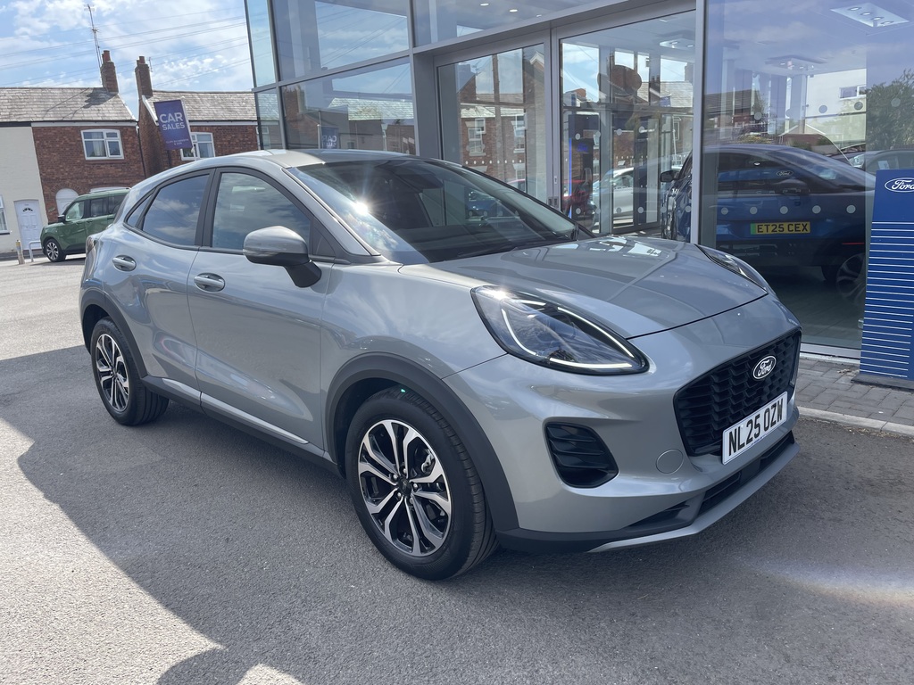 Ford Puma 1.0 Ecoboost Hybrid Mhev Titanium Silver