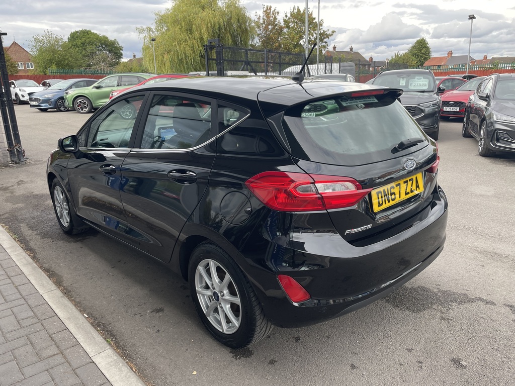 Ford Fiesta 1.0 Ecoboost Zetec Navigation DN67ZZA Black #4
