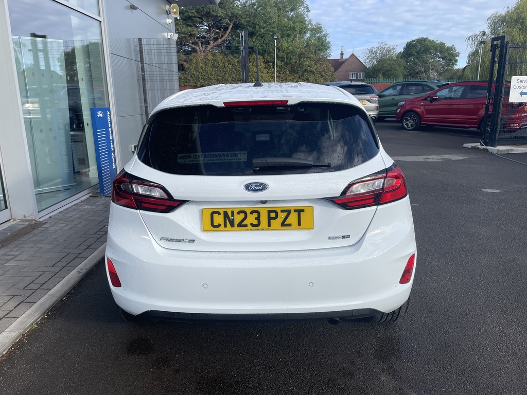 Ford Fiesta 1.0 Ecoboost Hbd Mhev 125 Titanium X White #5
