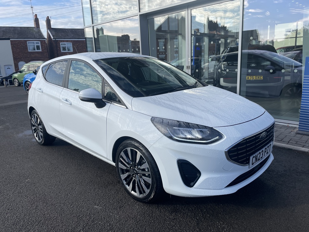 Ford Fiesta 1.0 Ecoboost Hbd Mhev 125 Titanium X White