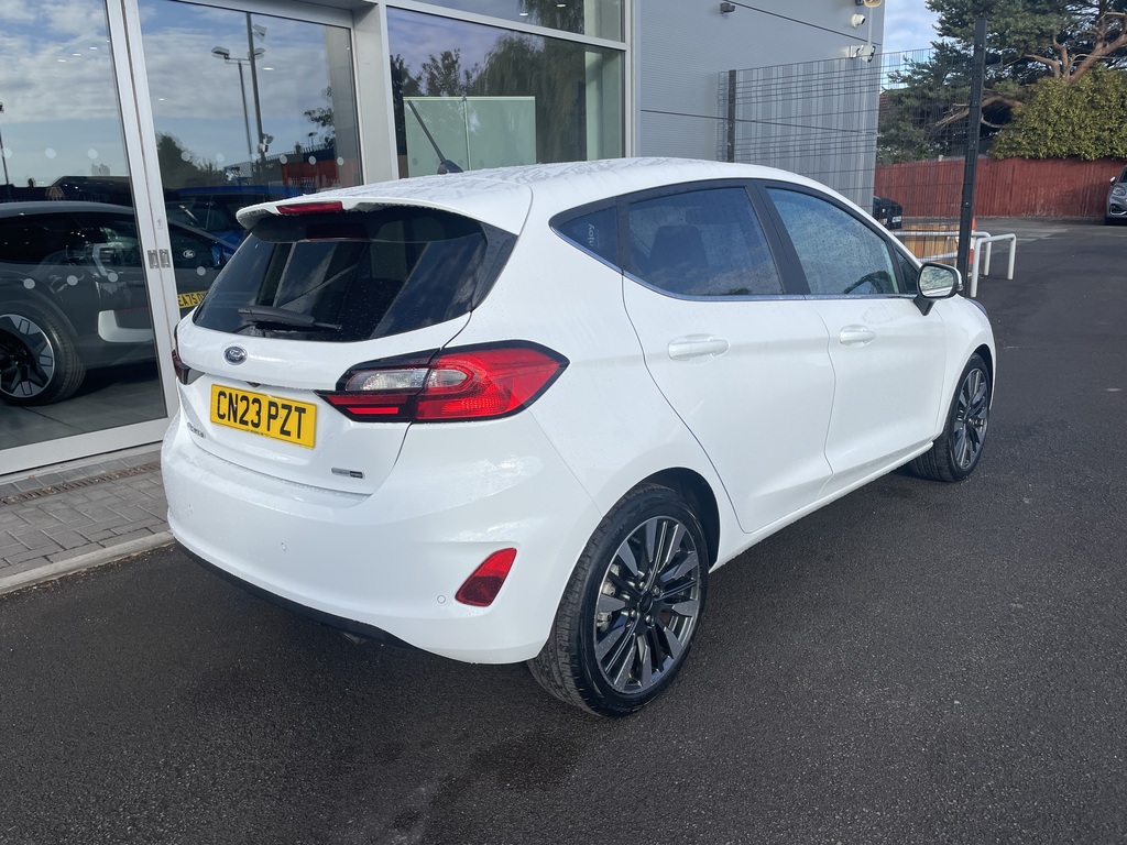 Ford Fiesta 1.0 Ecoboost Hbd Mhev 125 Titanium X White #6