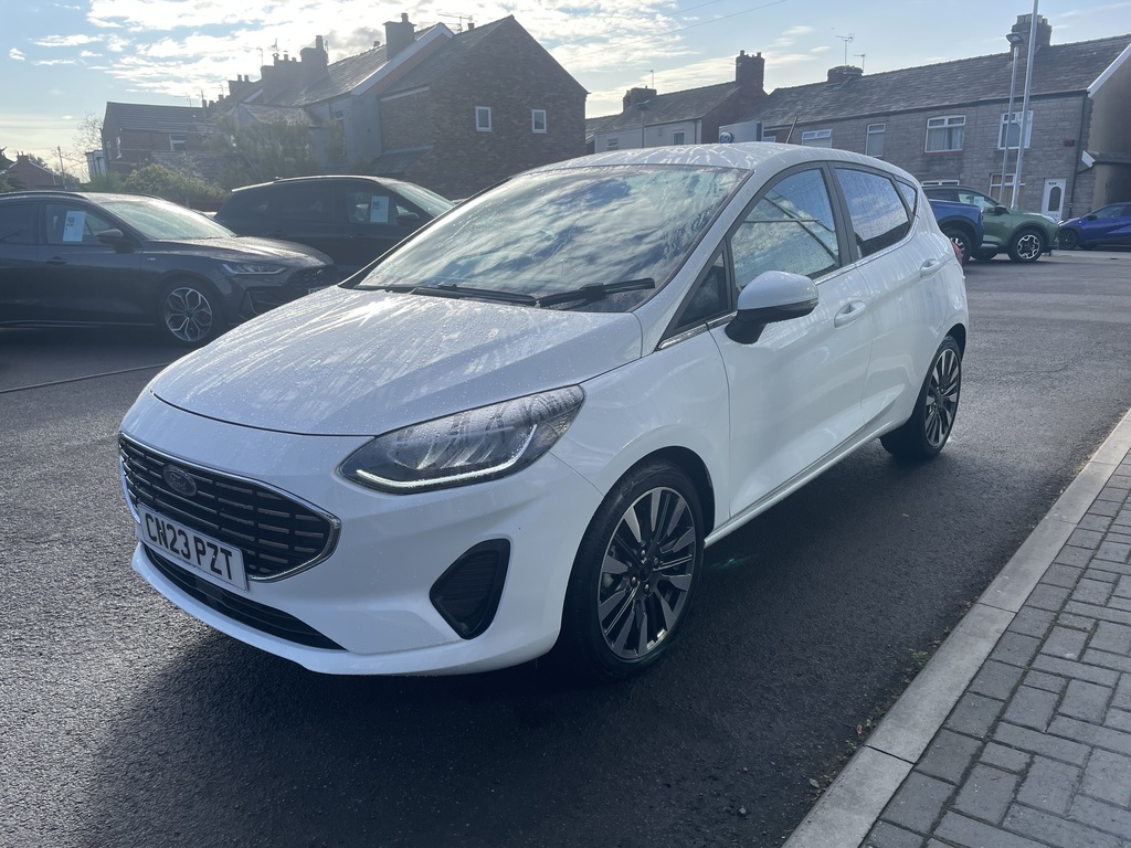 Ford Fiesta 1.0 Ecoboost Hbd Mhev 125 Titanium X White #3