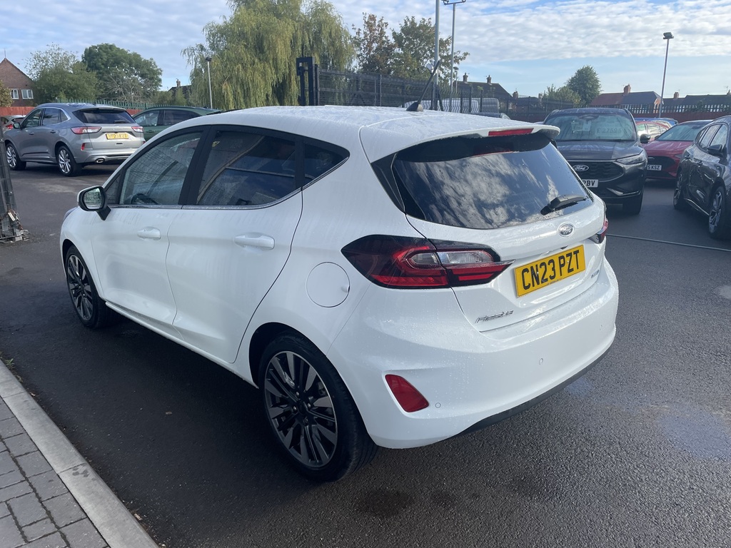 Ford Fiesta 1.0 Ecoboost Hbd Mhev 125 Titanium X White #4