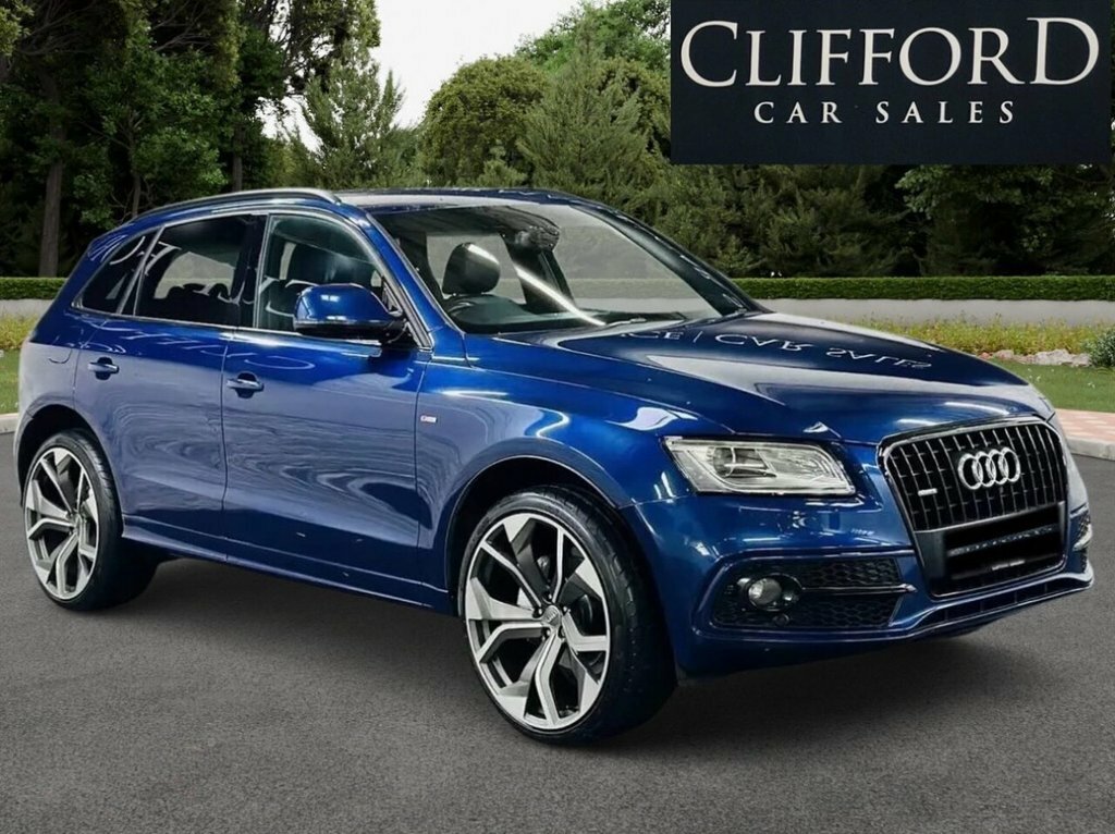Audi Q5 Tdi Quattro S Line Plus Blue #4