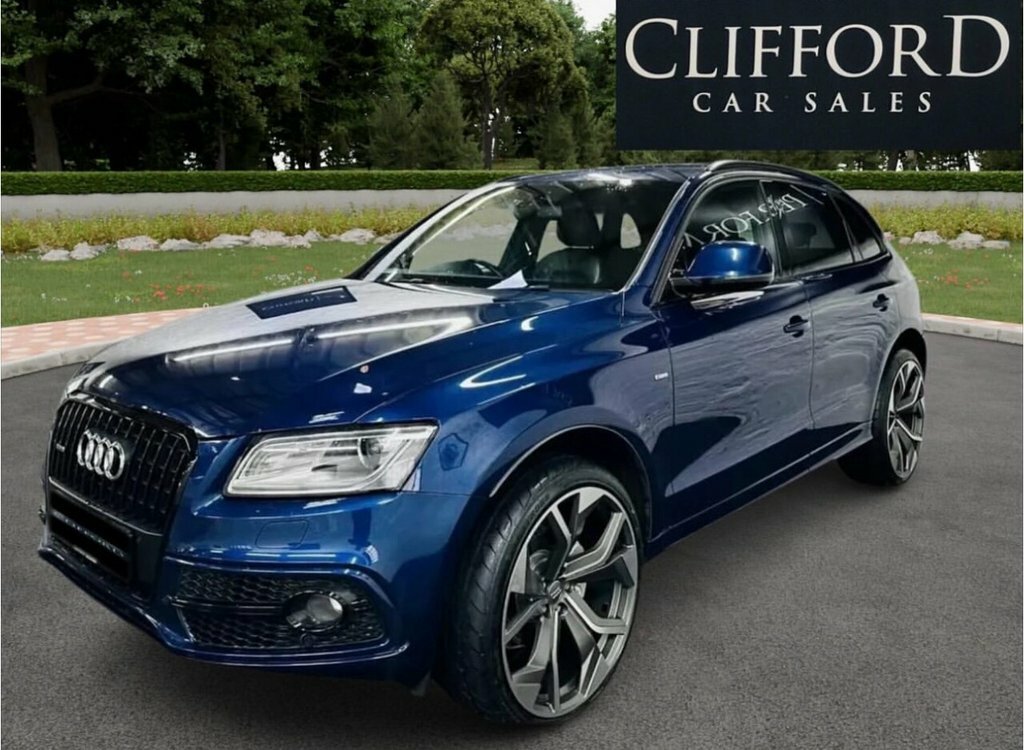 Audi Q5 Tdi Quattro S Line Plus Blue #2
