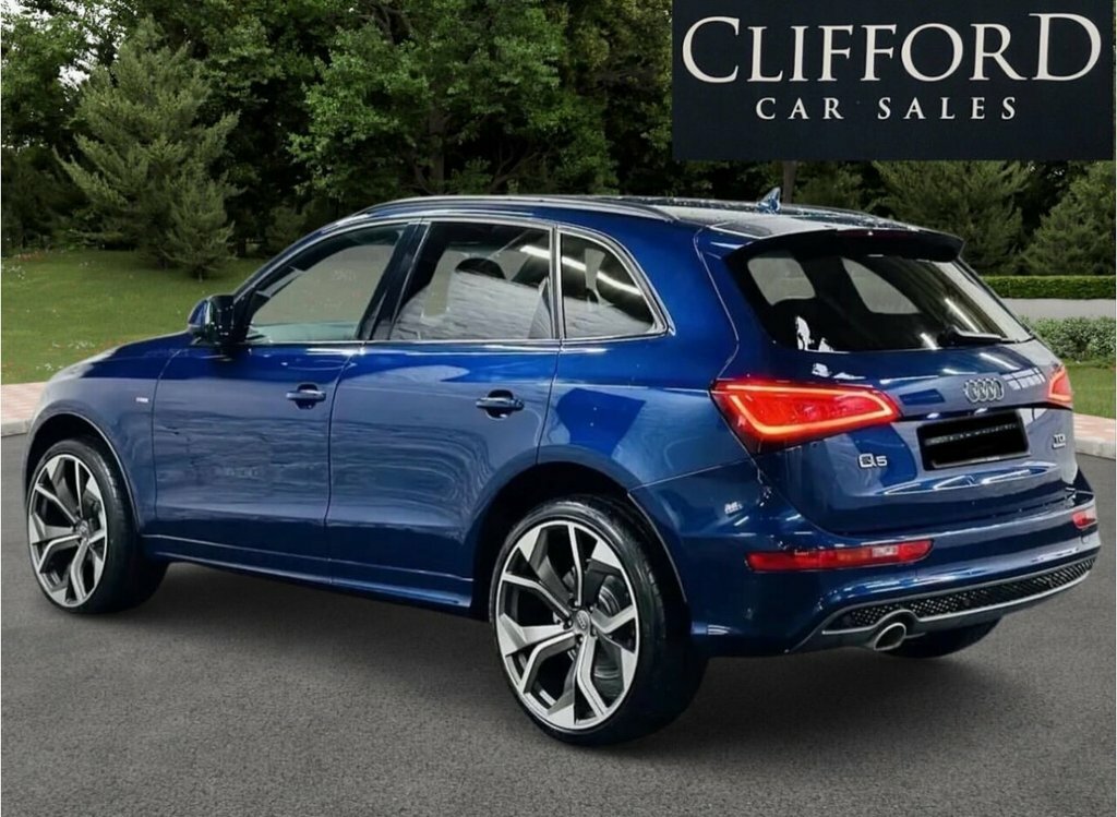 Audi Q5 Tdi Quattro S Line Plus Blue #3