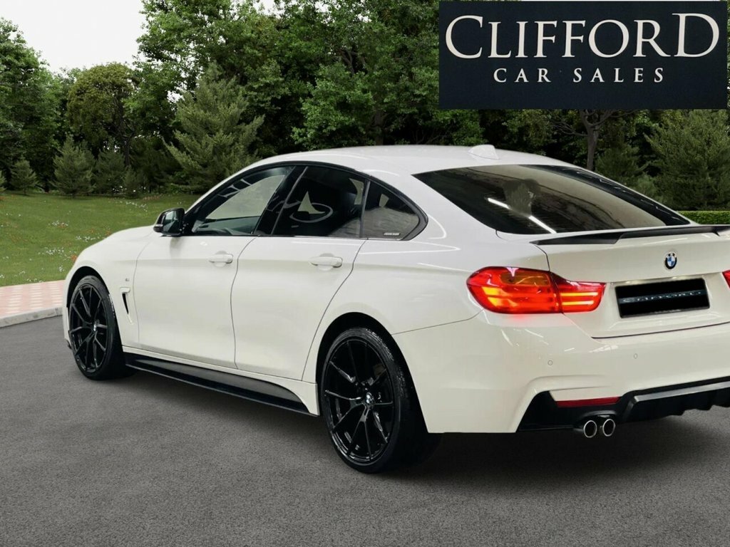 BMW 4 Series Gran Coupe 420D Gran Coupe M Sport White #3