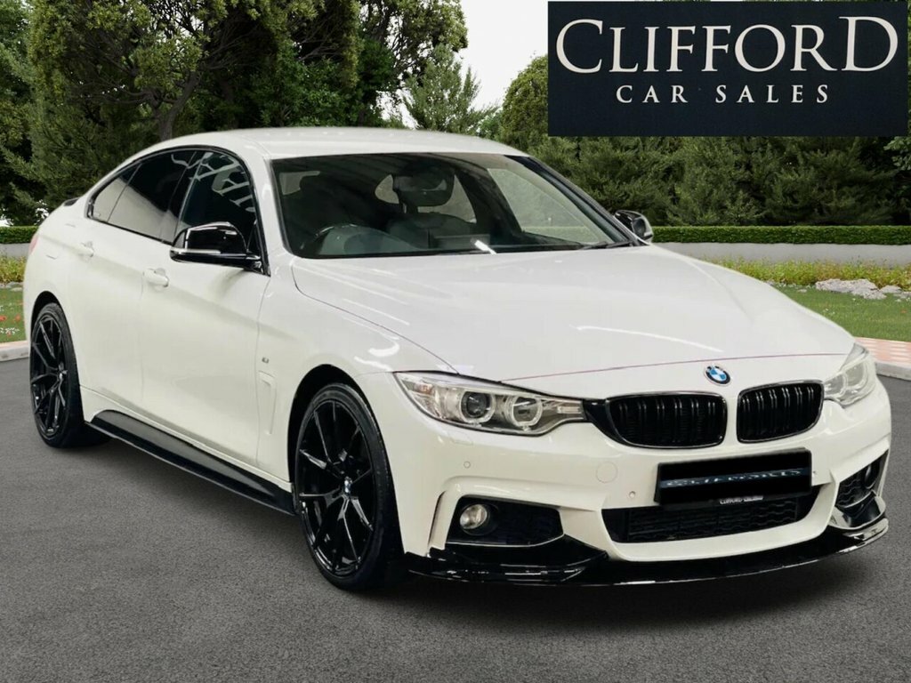 BMW 4 Series Gran Coupe 420D Gran Coupe M Sport White #6