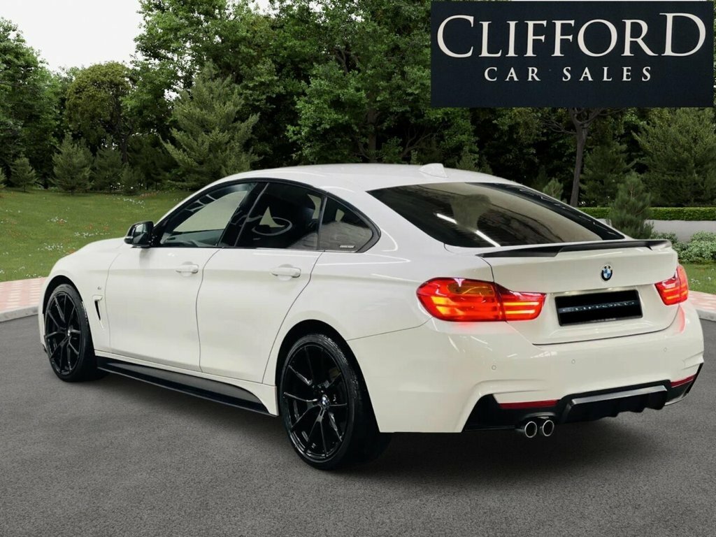 BMW 4 Series Gran Coupe 420D Gran Coupe M Sport White #5