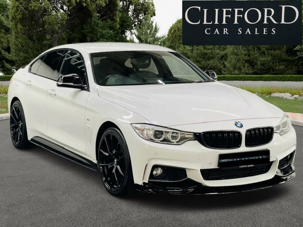 BMW 4 Series Gran Coupe 420D Gran Coupe M Sport White
