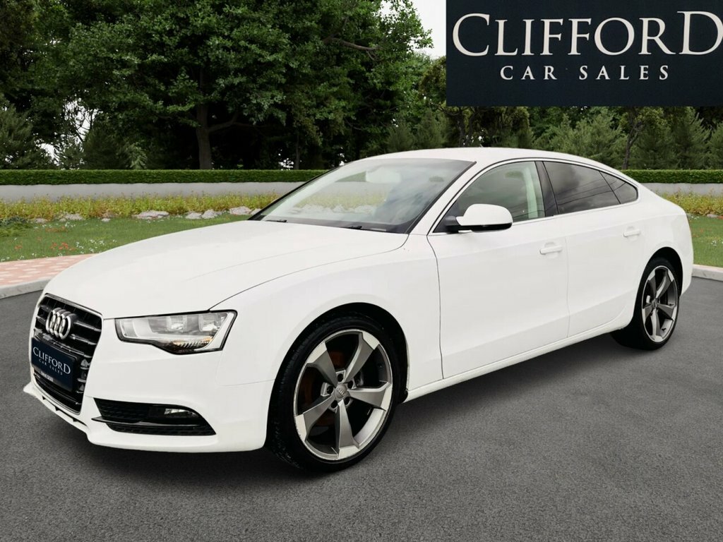 Audi A5 Hatchback White #2