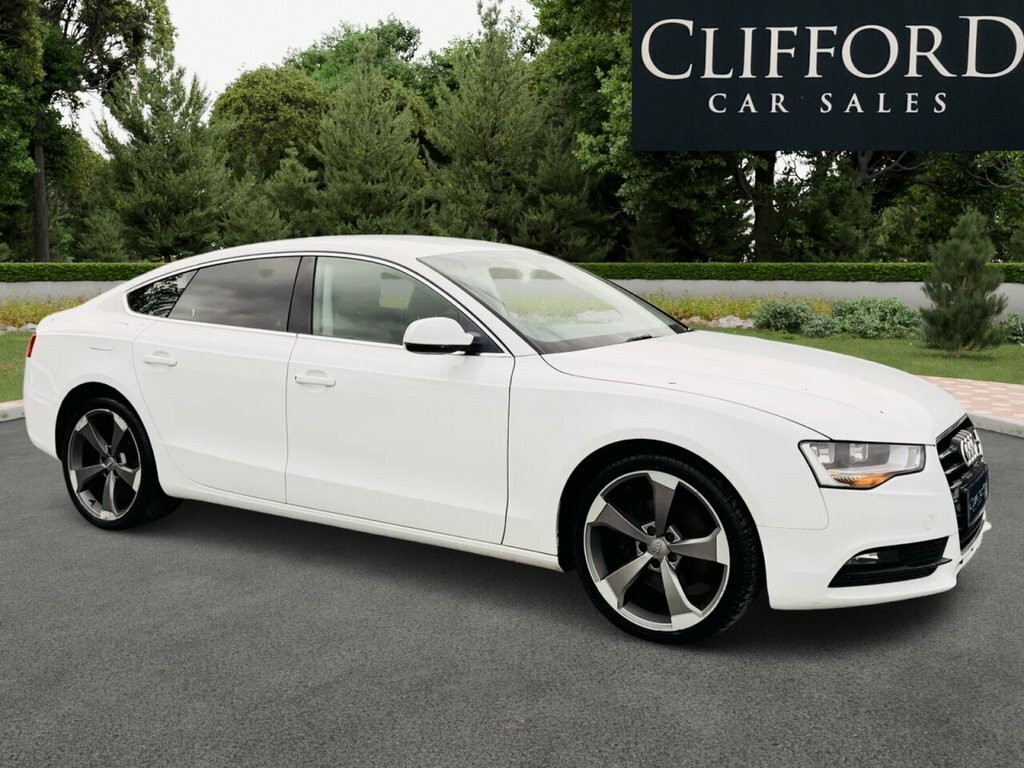 Audi A5 Hatchback White #4