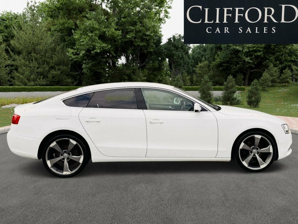 Audi A5 Hatchback White #5
