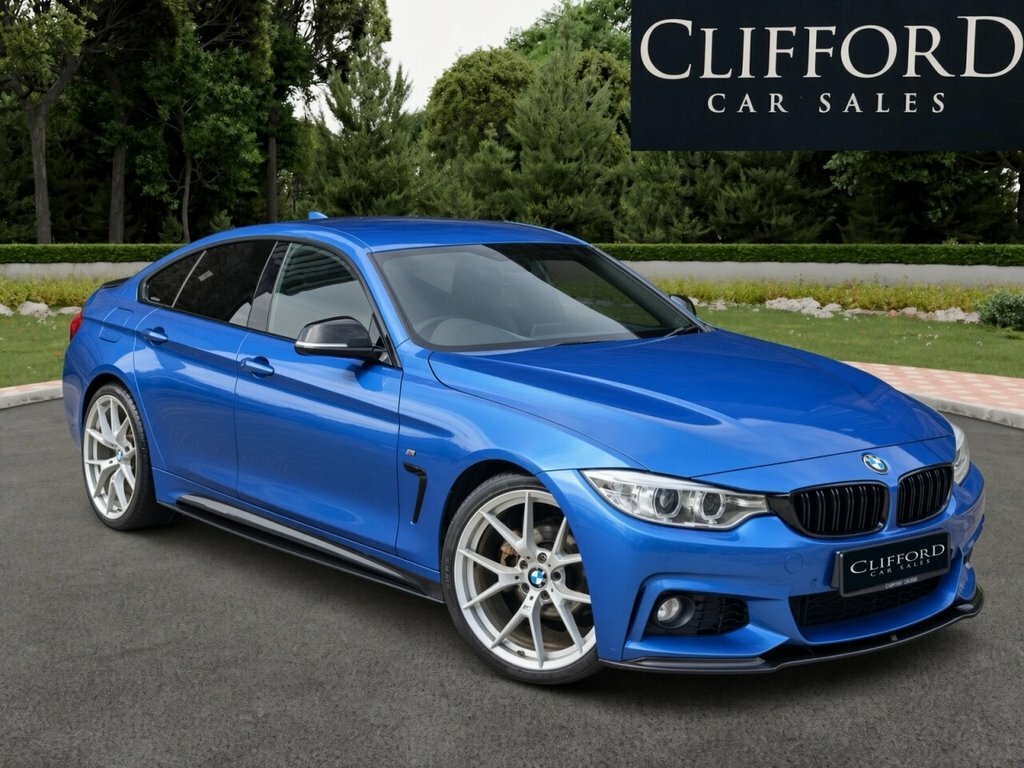 BMW 4 Series Gran Coupe Hatchback Blue
