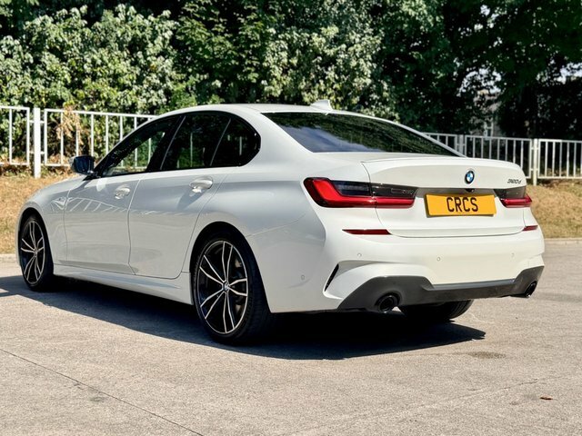BMW 3 Series 2.0 320D Mht M Sport Saloon Hybrid White #6