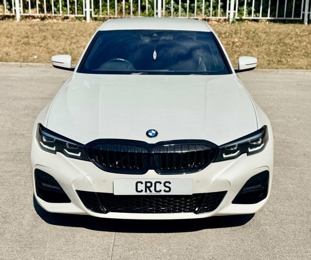 BMW 3 Series 2.0 320D Mht M Sport Saloon Hybrid White #3