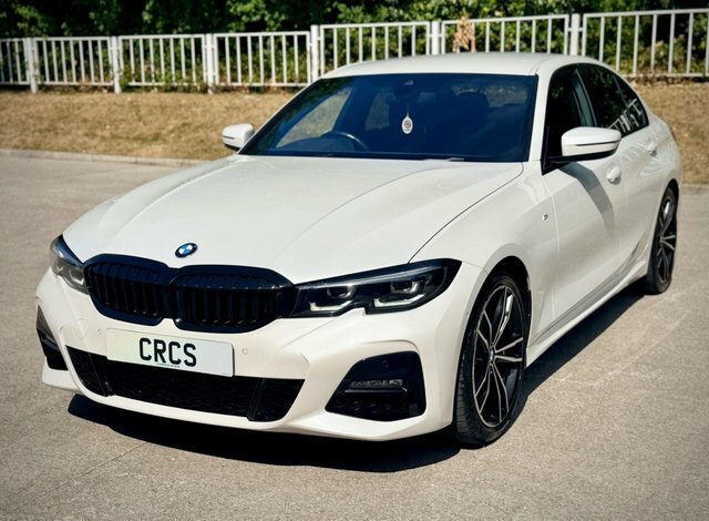BMW 3 Series 2.0 320D Mht M Sport Saloon Hybrid White #4