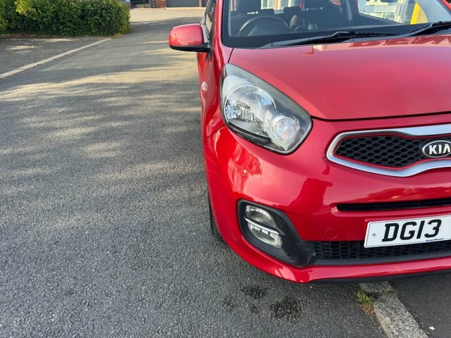 Kia Picanto City Hatchback Red #6