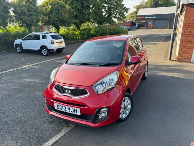 Kia Picanto City Hatchback Red #3
