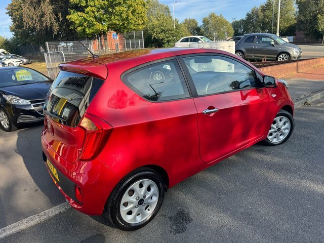 Kia Picanto City Hatchback Red #4