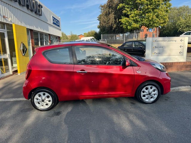 Kia Picanto City Hatchback Red #5