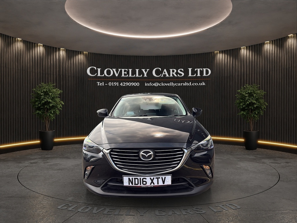 Mazda CX-3 Skyactiv-d Sport Nav Suv 1.5 ND16XTV Black #2