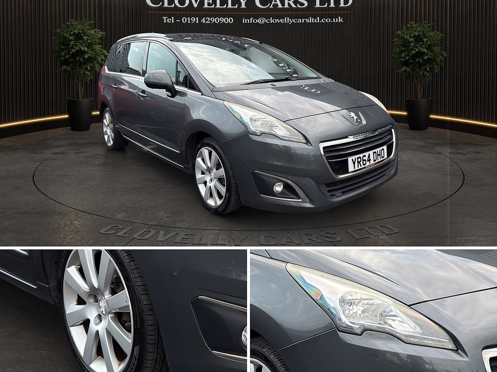 Peugeot 5008 Mpv 1.6 Hdi Allure Euro 5 201464 Grey #26