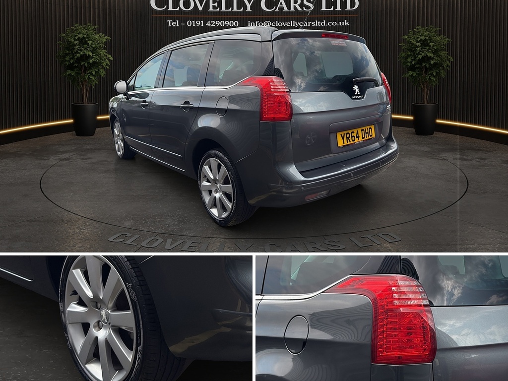Peugeot 5008 Mpv 1.6 Hdi Allure Euro 5 201464 Grey #16