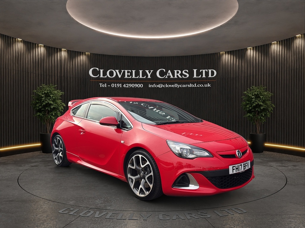Vauxhall Astra GTC 2.0T Vxr Coupe Euro 6 Ss 280 Red