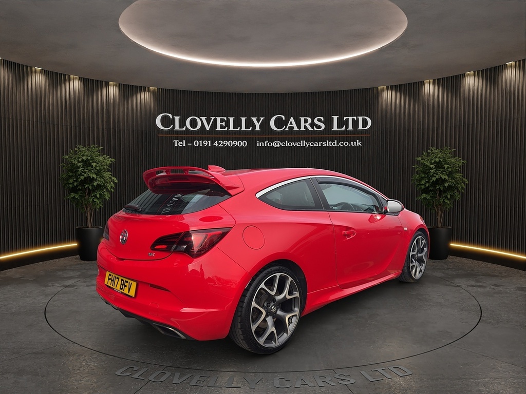 Vauxhall Astra GTC 2.0T Vxr Coupe Euro 6 Ss 280 Red #4