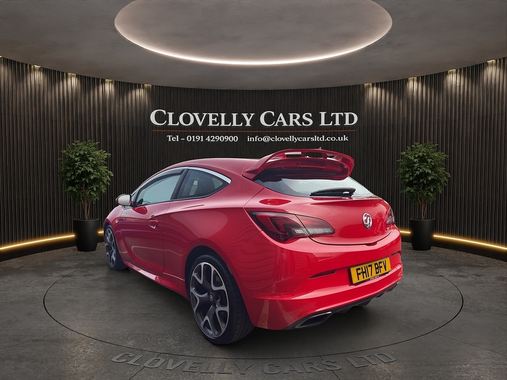 Vauxhall Astra GTC 2.0T Vxr Coupe Euro 6 Ss 280 Red #5