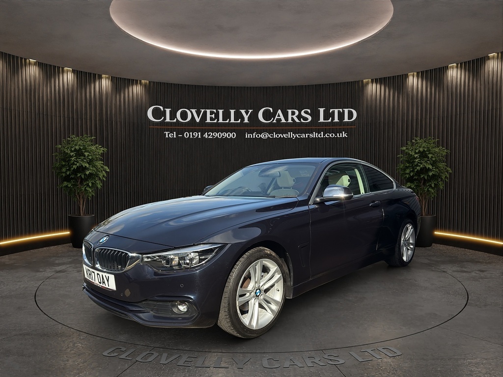BMW 4 Series Gran Coupe 2.0 420I Sport Coupe Xdrive Euro 6 Blue #4