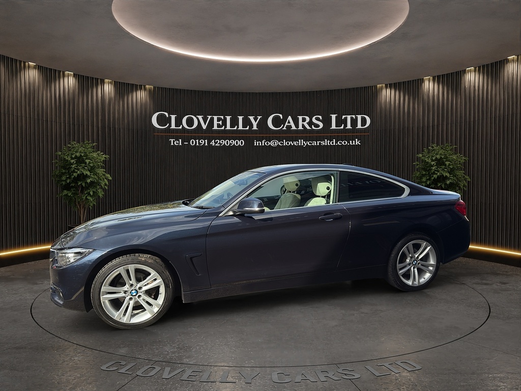 BMW 4 Series Gran Coupe 2.0 420I Sport Coupe Xdrive Euro 6 Blue #2