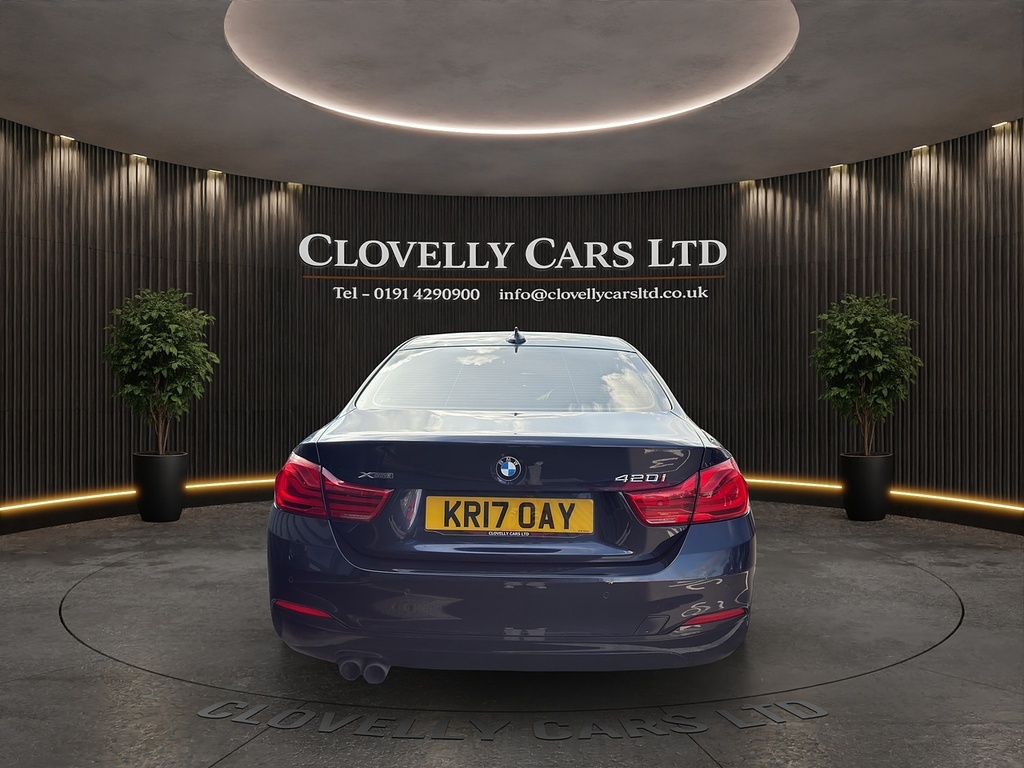 BMW 4 Series Gran Coupe 2.0 420I Sport Coupe Xdrive Euro 6 Blue #3