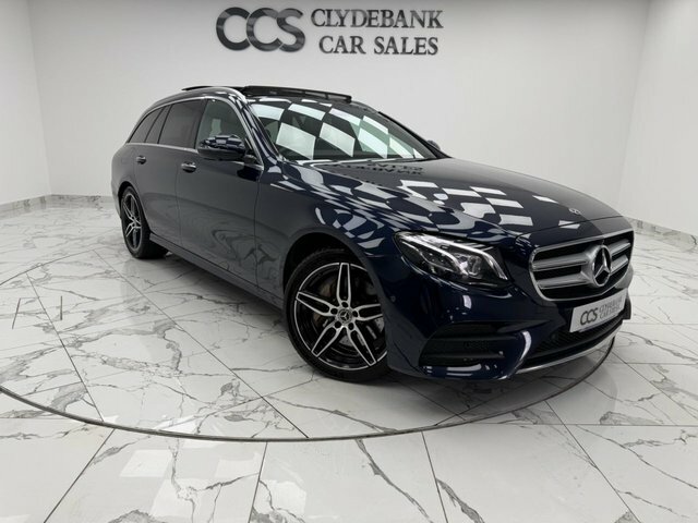 Mercedes-Benz E Class 2.9 E400d Amg Line Estate G-tronic 4Ma Blue