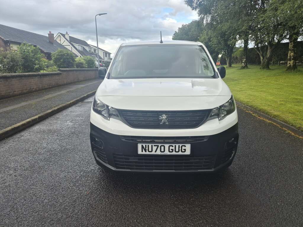 Peugeot Partner 2020 1000Kg 1.5Hdi 100Bhp Professional 6 Seater Cr White #7