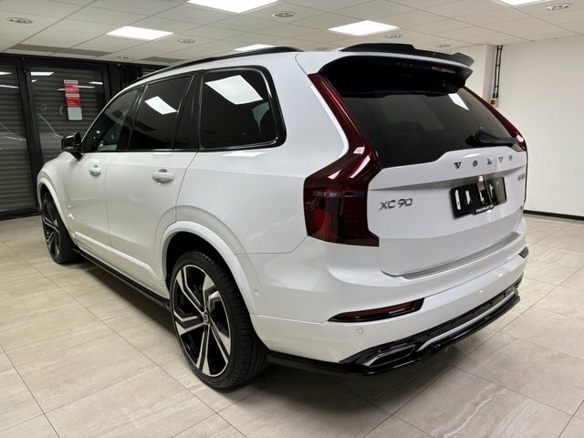 Volvo XC90 2020 2.0 B5 Mhev R-design Pro Suv Hybri White #5