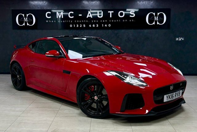 Jaguar F-Type 2016 5.0 V8 Svr Coupe Awd Euro 6 Red