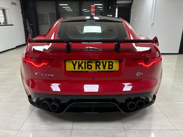 Jaguar F-Type 2016 5.0 V8 Svr Coupe Awd Euro 6 Red #4