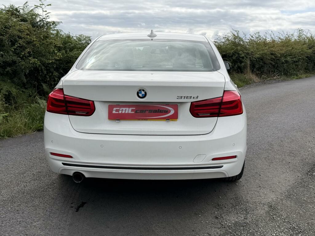 BMW 3 Series Sport White #6