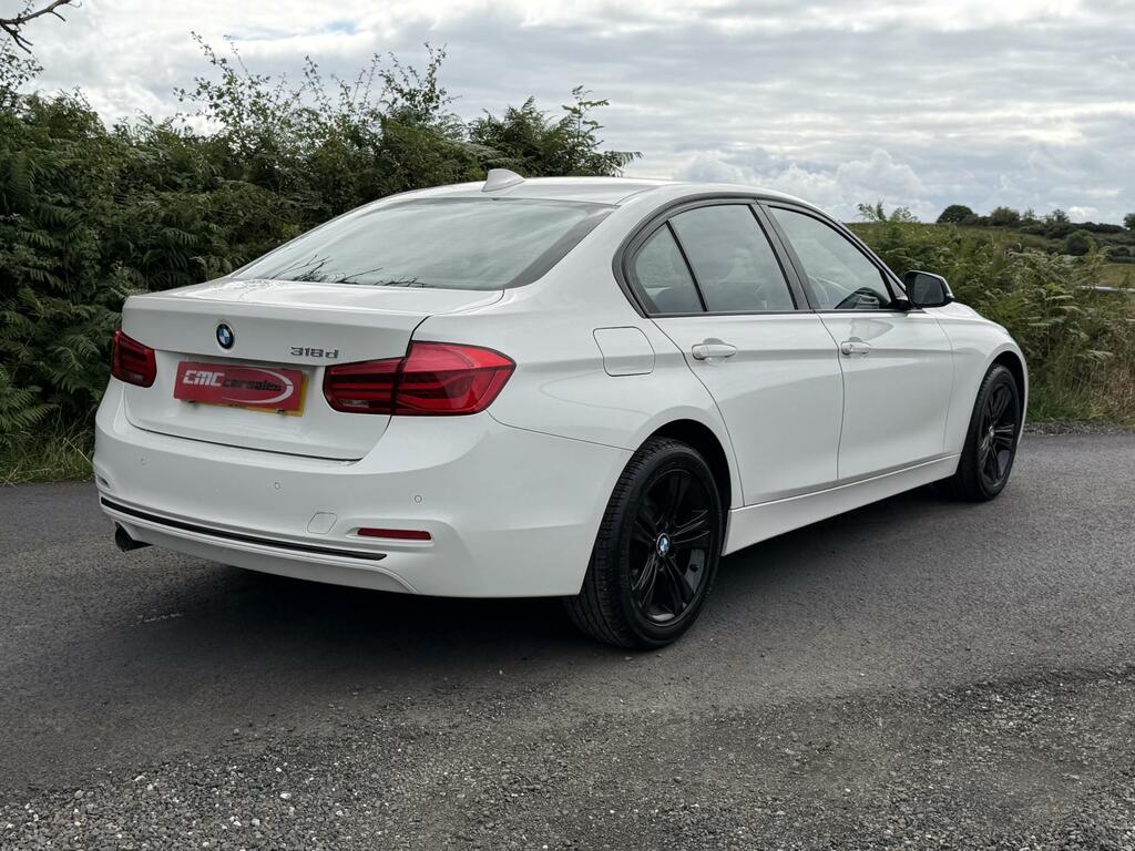 BMW 3 Series Sport White #4