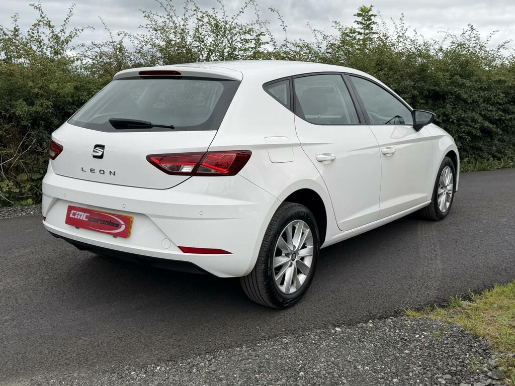 Seat Leon 1.6 Tdi Se Technology Hatchback Dsg Eur White #3