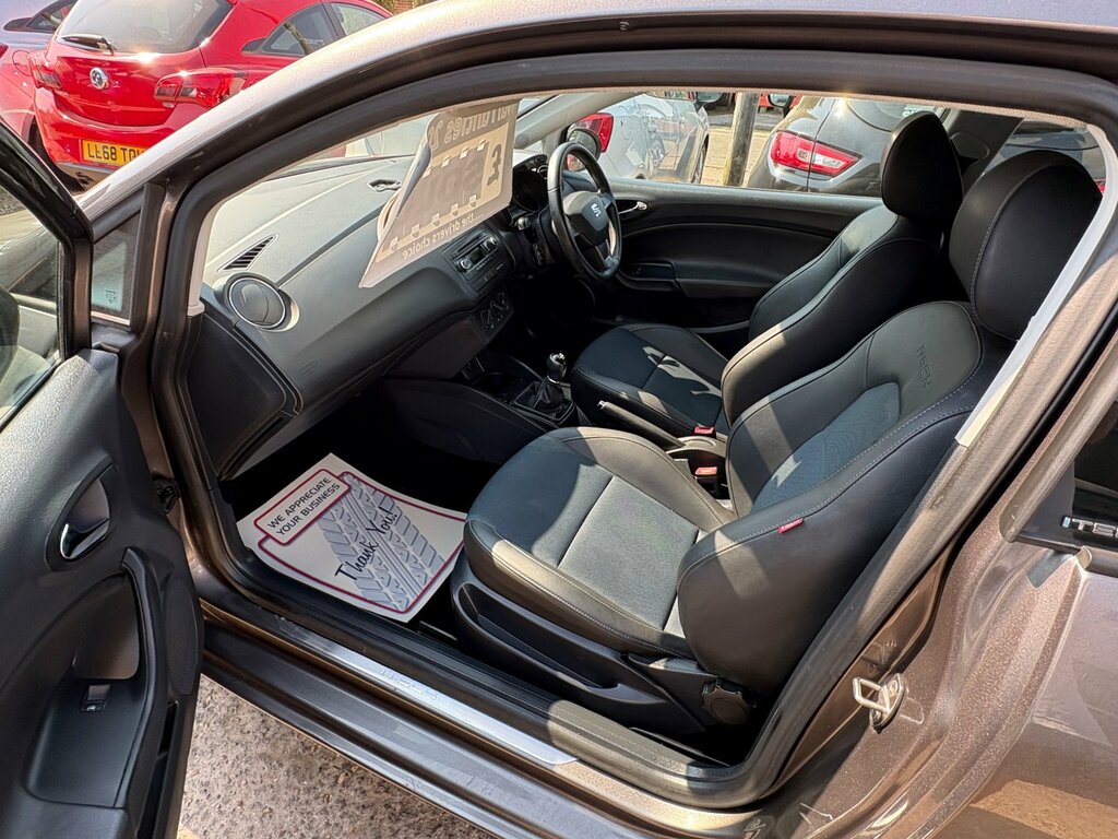 Seat Ibiza 1.2 Tsi Fr Black Sport Coupe Uk Car Grey #11