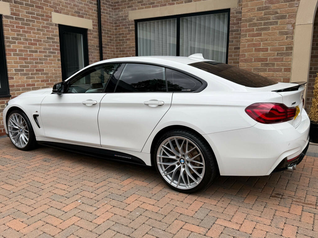 BMW 4 Series Gran Coupe 3.0 430D M Sport Xdrive Euro 6 Ss YJ69KXL White #4