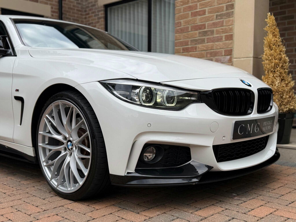 BMW 4 Series Gran Coupe 3.0 430D M Sport Xdrive Euro 6 Ss YJ69KXL White #6